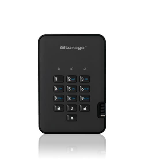 Istorage Diskashur2 256-Bit 1TB Svart