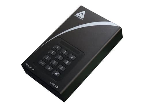 Apricorn Aegis Padlock DT 16TB Desktop Drive 256-Bit Fips Svart