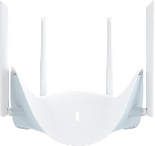 D-Link R95/B TRÅDLÖS Router Gigabit Ethernet Triband (2,4 GHz/5 GHz/6 GHz) BLÅ, Vit