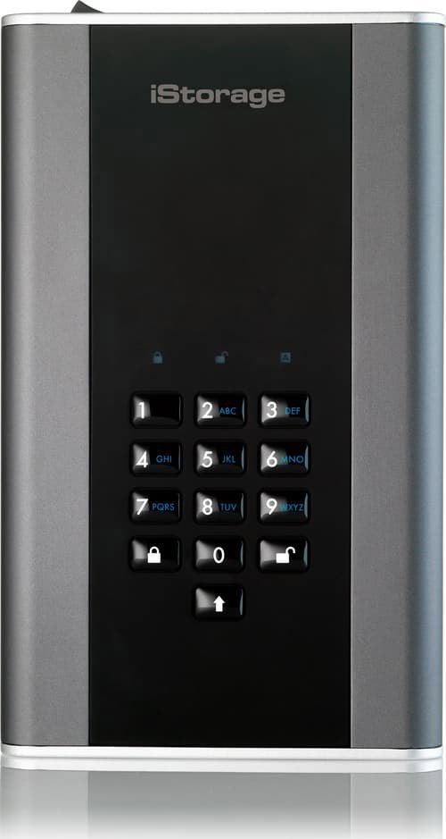 Istorage Diskashur DT2 256-Bit Fips 1TB Svart