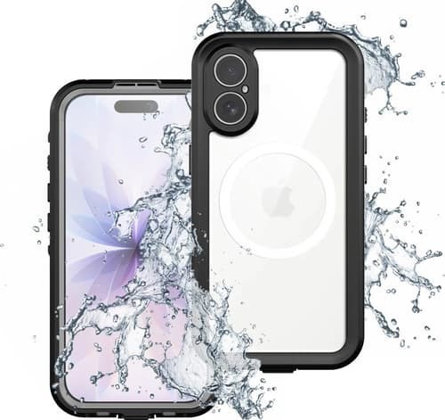 Armor-X Waterproof Case & Magnetic Case iPhone 17 Svart