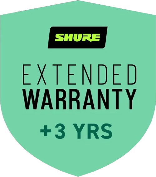 Shure Extended Warranty For Intellimix Bar - 3 Year