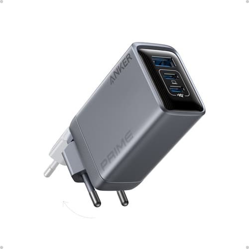 Anker Prime Charger 100W 3 Ports GaN 0M Svart