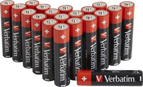 Verbatim Batteri Alkaline Aa/Lr6 20-Pack