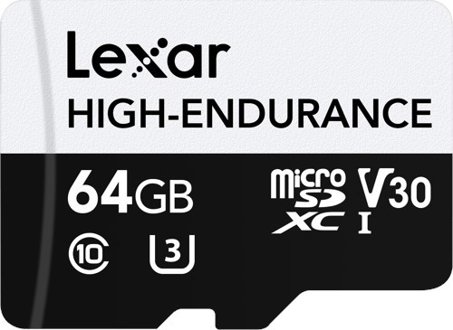 Lexar High-Endurance 64GB MicroSDXC Uhs-I
