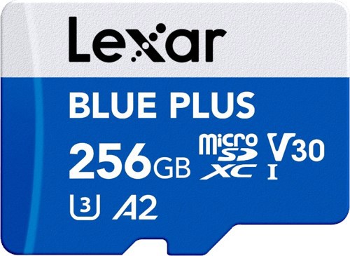 Lexar Blue Plus 256GB MicroSDXC Uhs-I