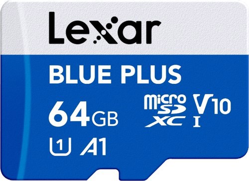 Lexar Blue Plus 64GB MicroSDXC Uhs-I