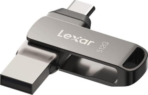 Lexar JumpDrive Dual Drive D400 512GB Usb-C GRÅ