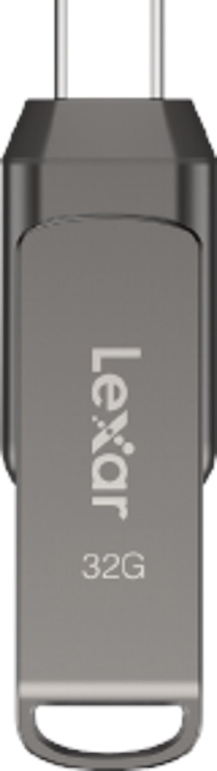 Lexar JumpDrive Dual Drive D400 32GB Usb-C GRÅ