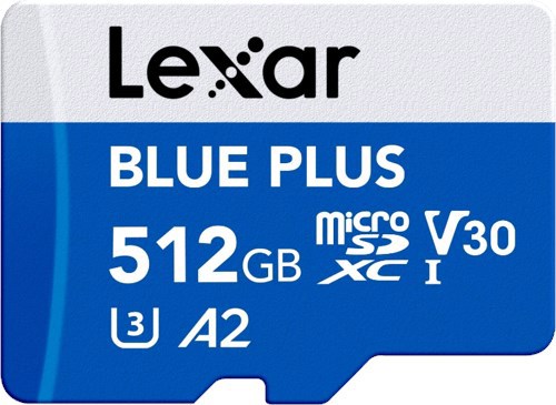 Lexar Blue Plus 512GB MicroSDXC Uhs-I