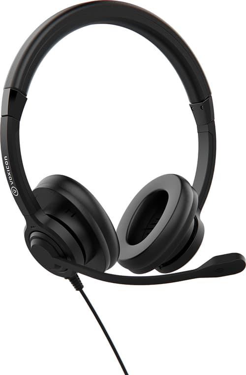 Voxicon Usb Teams VX610 Anc Headset Stereo Usb-A Svart