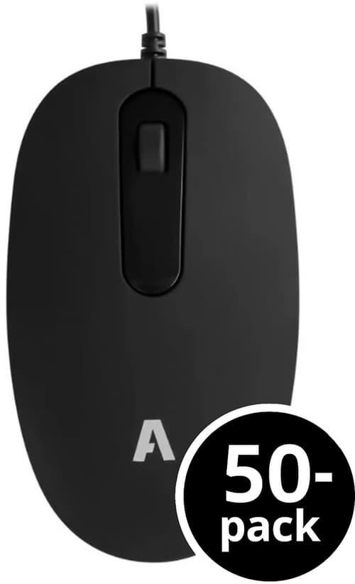 Acutek Wired Standard Mouse L40W 50-Pack Bulk Usb-A Mus