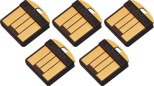 Yubico Yubikey 5 Nano (Usb-A) 5-Pack