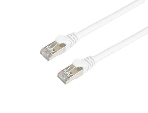 Prokord Nätverkskabel / Patchkabel LSZH RJ-45 Cat 6 1M Vit