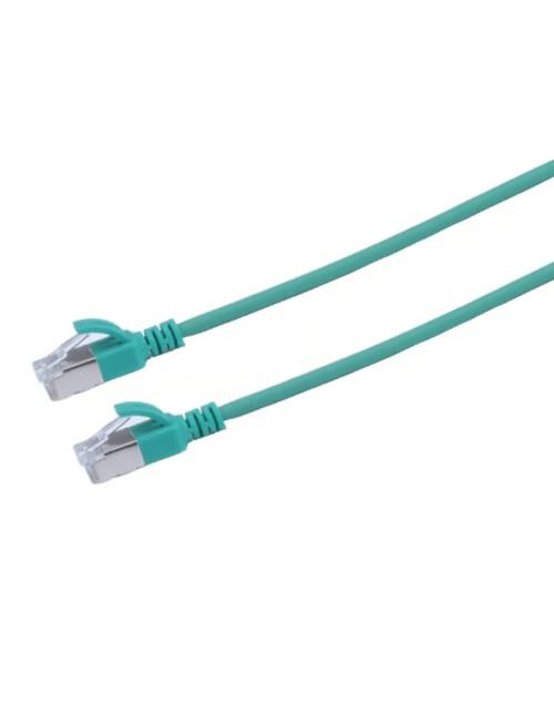 Prokord Nätverkskabel / Patchkabel LSZH RJ-45 Cat 6A 2.5M Ljusgrön