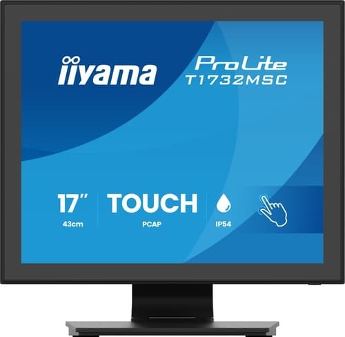 Iiyama ProLite T1732MSC-B2S 17" 5:4 TN Sxga Pcap Touch 17" 1280 × 1024, 1280 X 1024Pixels TN 5:4 75Hz