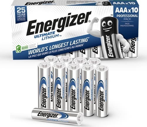 Energizer Ultimate Lithium Aaa/L92 10-Pack