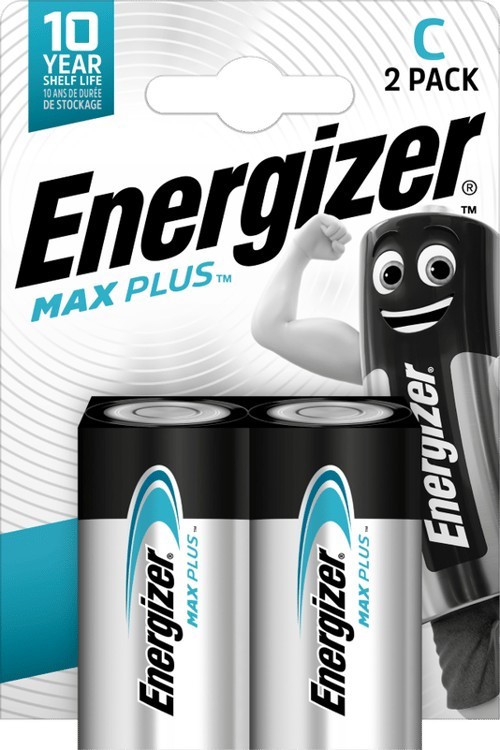 Energizer Max Plus Alkalisk TYP C 2-Pack