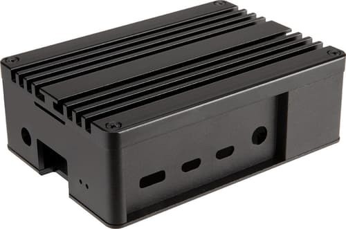 Akasa Aluminum Case For Raspberry Pi 4B Luftkylare Svart