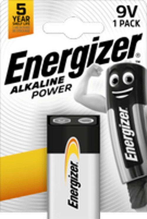 Energizer Power Alkaline 9V/6LR61