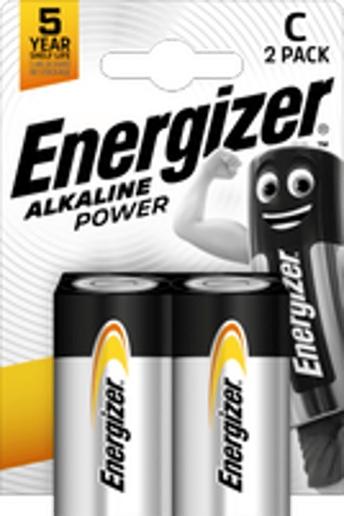 Energizer Power Alkaline C 2-Pack