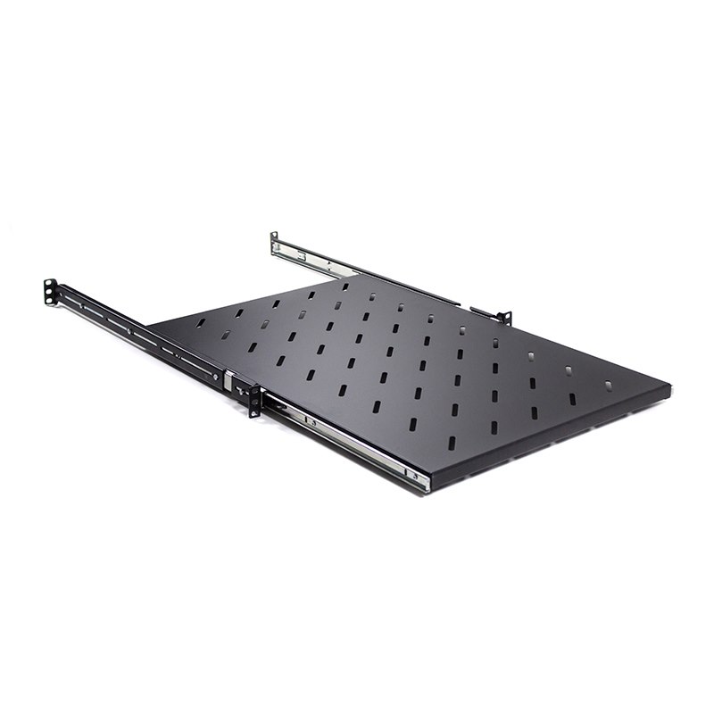 Serveredge 1Ru Sliding Shelf Suitable For 1000MM Deep Server Cabinets - Adjustable From 650MM To 860MM