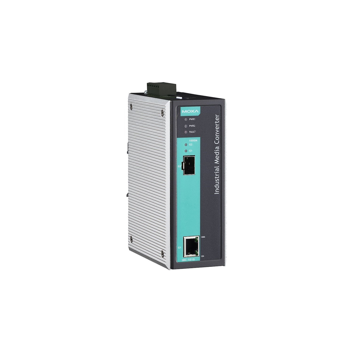 Moxa | Industrial Gigabit Media Converter, -40 To 75°C Operating Temperature.