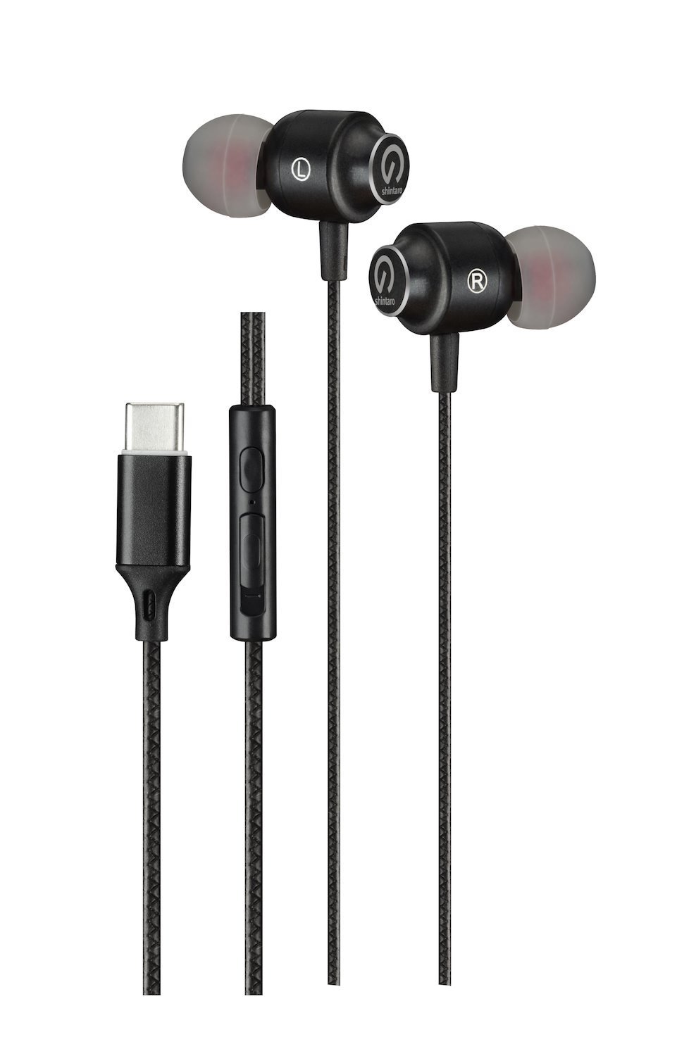 Shintaro The Shintaro Usb-C Stereo Earphones Are The Ideal Companion For Usb-C Devices Like iPads, Tablets, Chromebooks, And Laptops. Featuring A 10 MM Dynamic Driver, They Deliver Crystal-Clear Sound