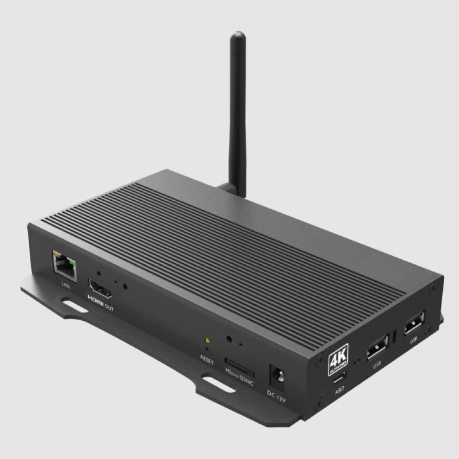 Miscellaneous Transform Your Displays Into Stunning 4K High-Res Signs With The BXP-300 Box PC. This Solid-State Design Features Extensive I/O Ports For An Easy Plug-And-Play Setup, And The Flexibility