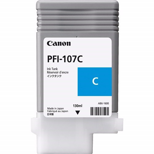 Canon PFI-107C Original Inkjet Ink Cartridge - Cyan Pack