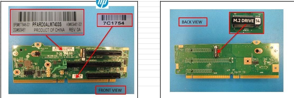 HPE Riser Card