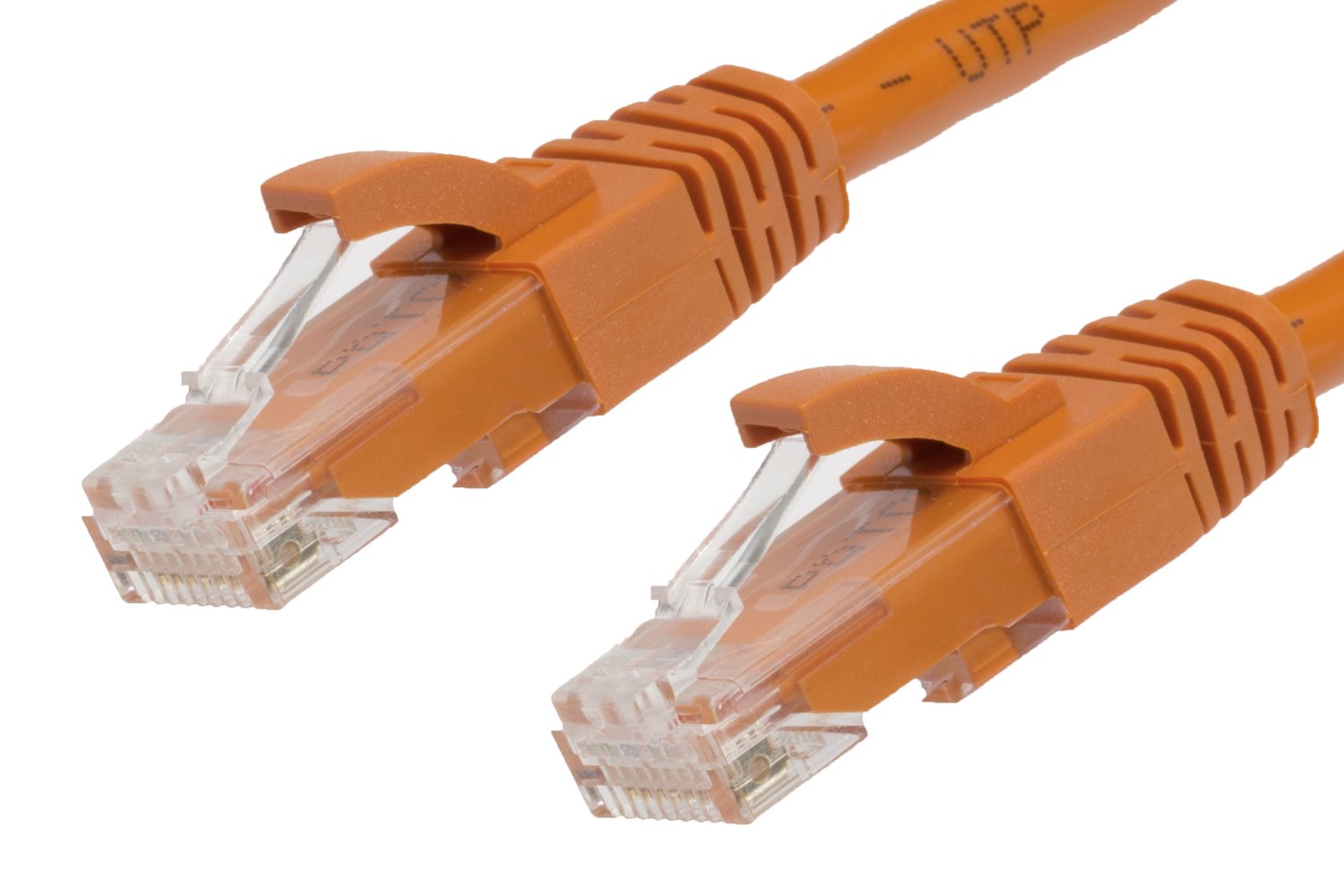 4Cabling 0.25M RJ45 Cat6 Ethernet Cable. Orange