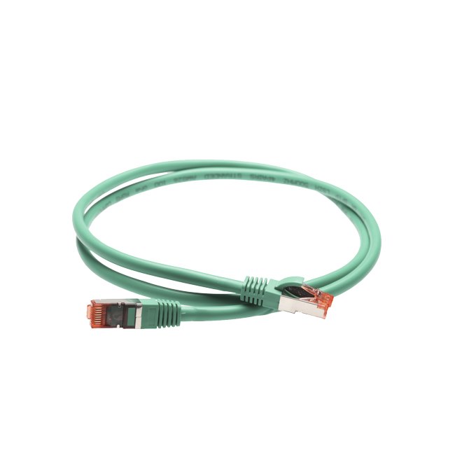 4Cabling 4M Cat 6A S/FTP LSZH Ethernet Network Cable. Green