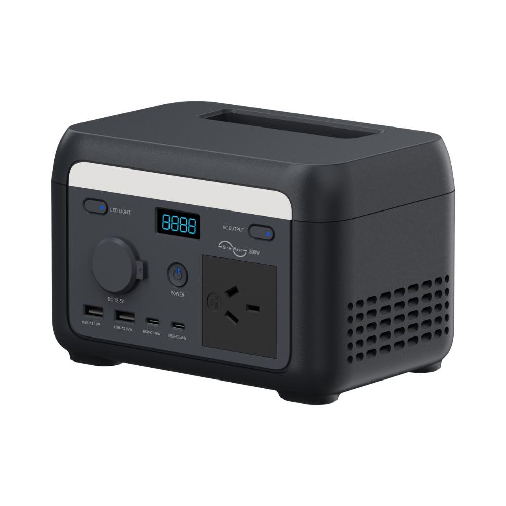 Cygnett Roam PD 3.0 200W 102.4Wh Portable Power Station (Black)