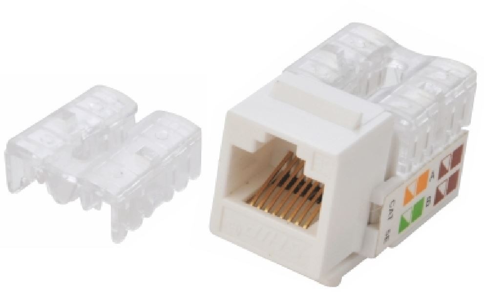 Astrotek Cat6 Utp Keystone Jack For Socket Kit 10PCS Per Pack Poly Bag White