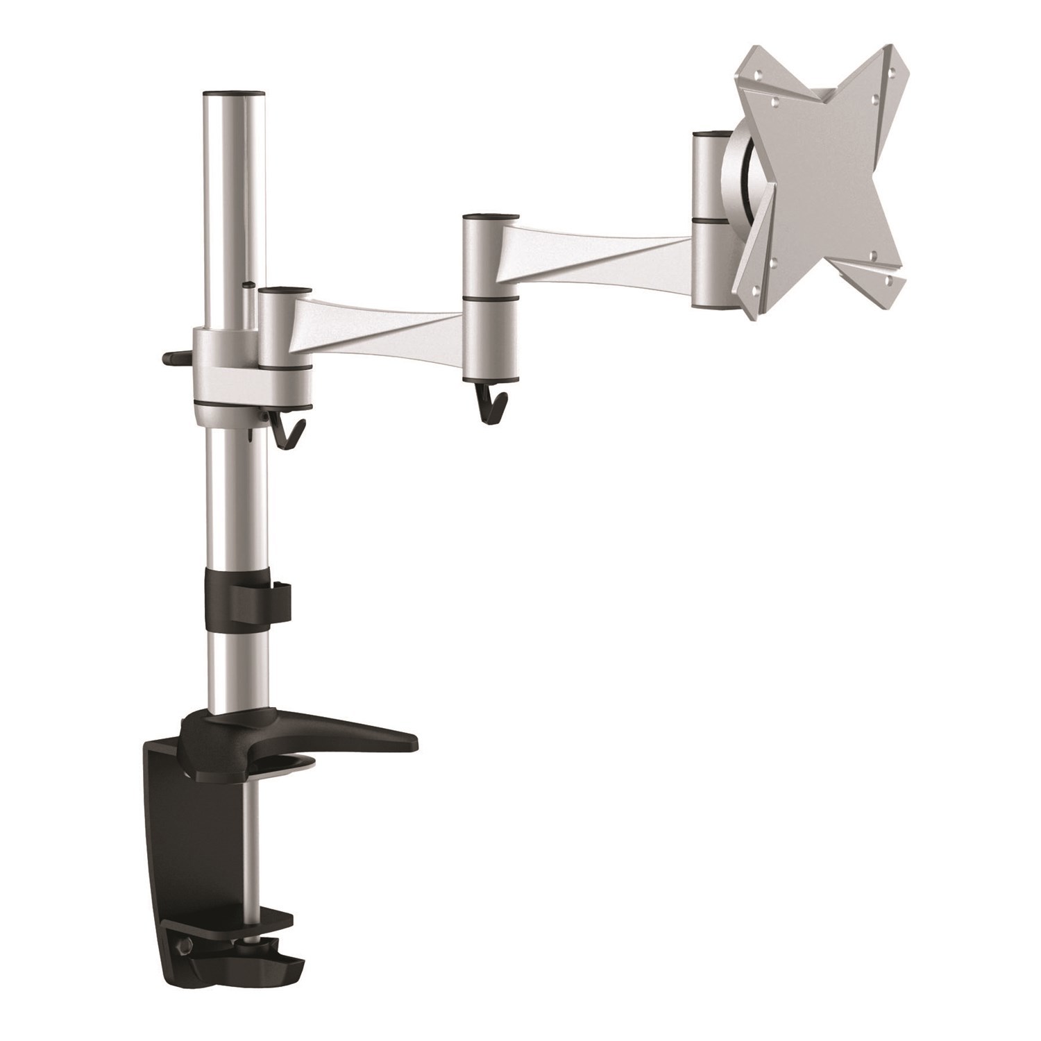 Astrotek Monitor Stand Desk Mount 43CM Arm For Single Display 13'-29' 8KG 15° Tilt 180° Swivel 360° Rotate Vesa 75X75 100X100