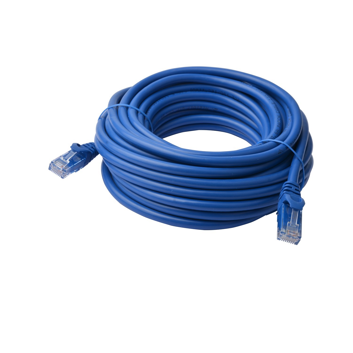 8Ware Cat 6A Utp Ethernet Cable, Snagless  - 50M Blue