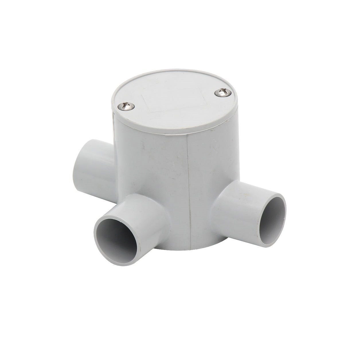 4Cabling 4C | Deep Junction Box 25MM 3 Way - 10 Pack