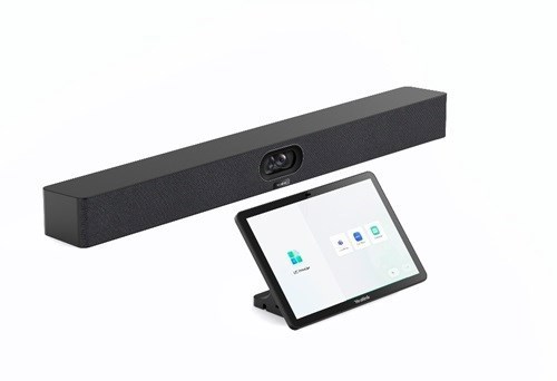 Yealink (A40-031) All-in-One Android Video Bar For Small To Medium Room, Includes 1X CTP25 Touch Console, Power Adapter, Desktop Stand, Wallmount Bracket And Ca