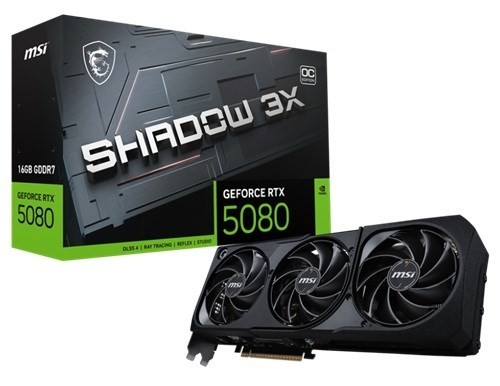 Msi Vga Geforce-Rtx-5080-16G-Shadow-3X-Oc