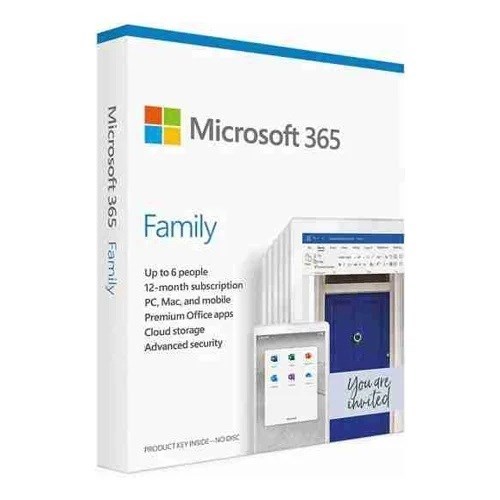 Microsoft MSF Sof Office-365-Family-1Yr-Retail