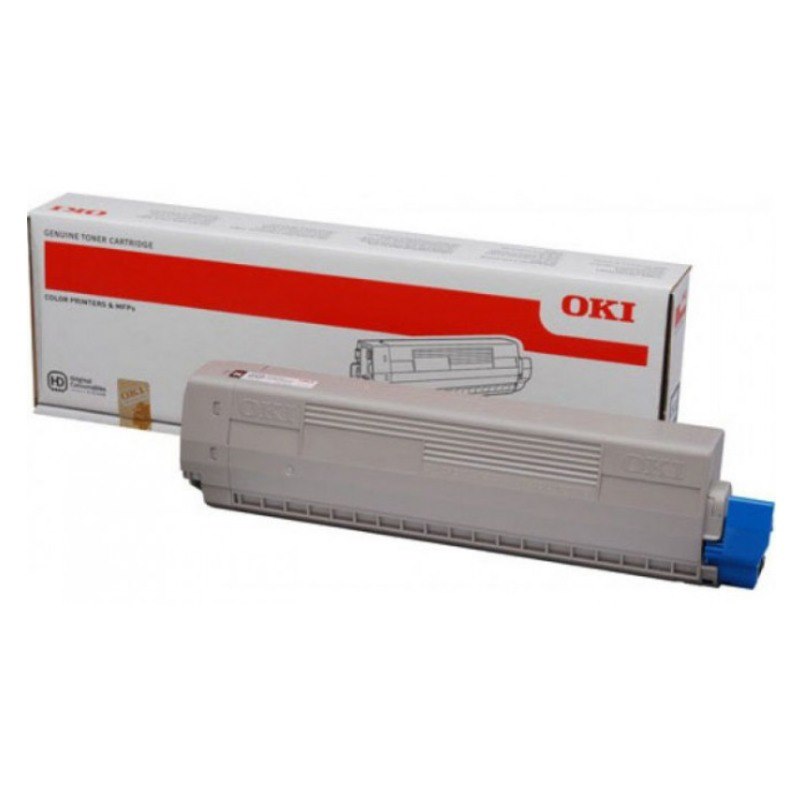 Oki Original LED Toner Cartridge - Cyan Pack