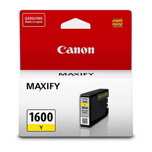Canon PGI1600Y Original Inkjet Ink Cartridge - Yellow Pack