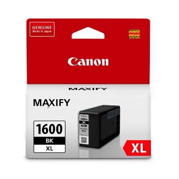 Canon PGI1600XLBK Original High Yield Inkjet Ink Cartridge - Black Pack
