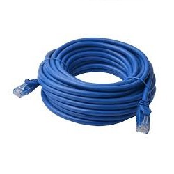 8Ware 8WR Cab Nw-Cat6a-50M-Blue