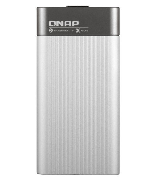 Qnap Single Port Thunderbolt3 To Single Port 10Gbe SFP+ Adapter, Bus Powered