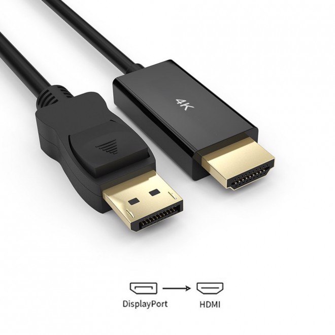 Simplecom SMP Cab Displayport-M-M-Hdmi-1.8M