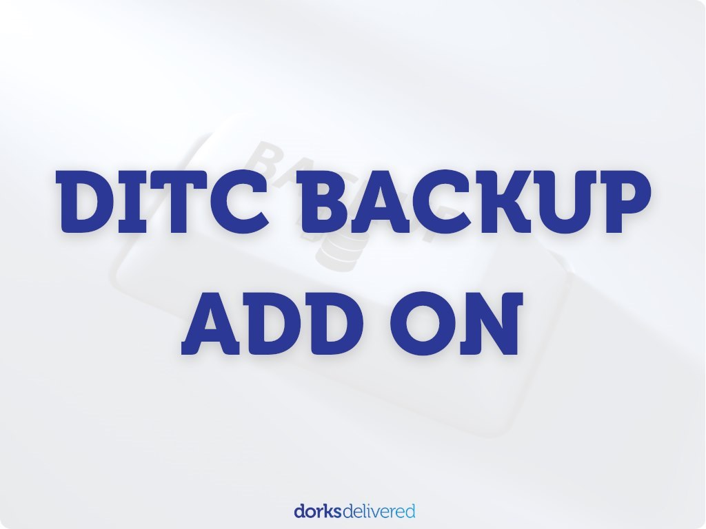 [Disaster Recovery] DITC Backups Add On