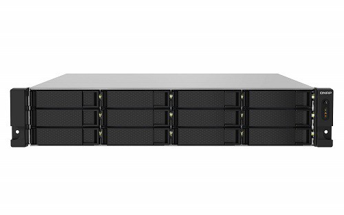 Qnap Ts-1232Pxu-Rp-4G, 12 Bay Nas (No Disk),Cortex-57, 4GB, 2.5GbE(2),10GbE Sfp+(2),2U,3Yr