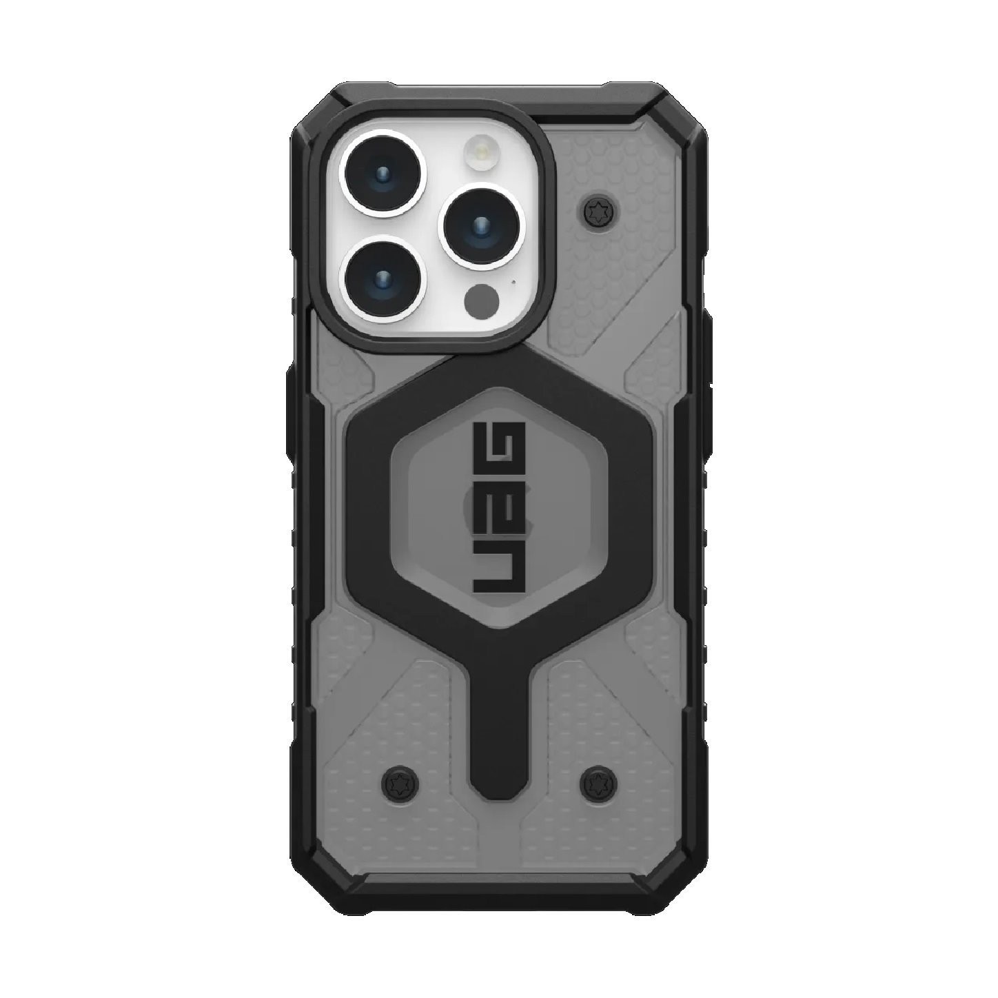 Uag Pathfinder Magsafe Apple iPhone 15 Pro (6.1') Case - Ash (114281113131),18 FT. Drop Protection (5.4M),Raised Screen Surround,Armored Shell